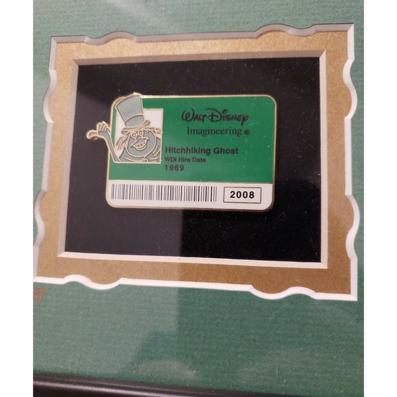 Disney Haunted Mansion Pin WDI FRAMED ARTIST PROOF Ghost Phineas OOAK LE RARE